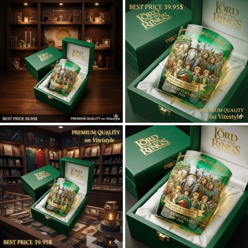 The Lord of the Rings 25th Anniversary Whiskey Glass