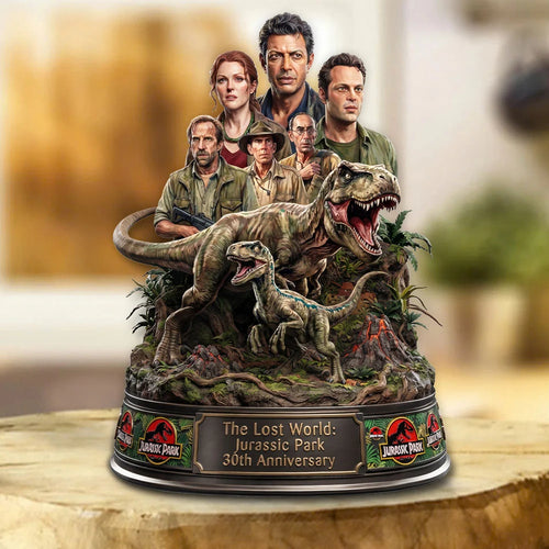 The Lost World: Jurassic Park 30th Anniversary Custom Shape Acrylic Plaque – TMTHU8771