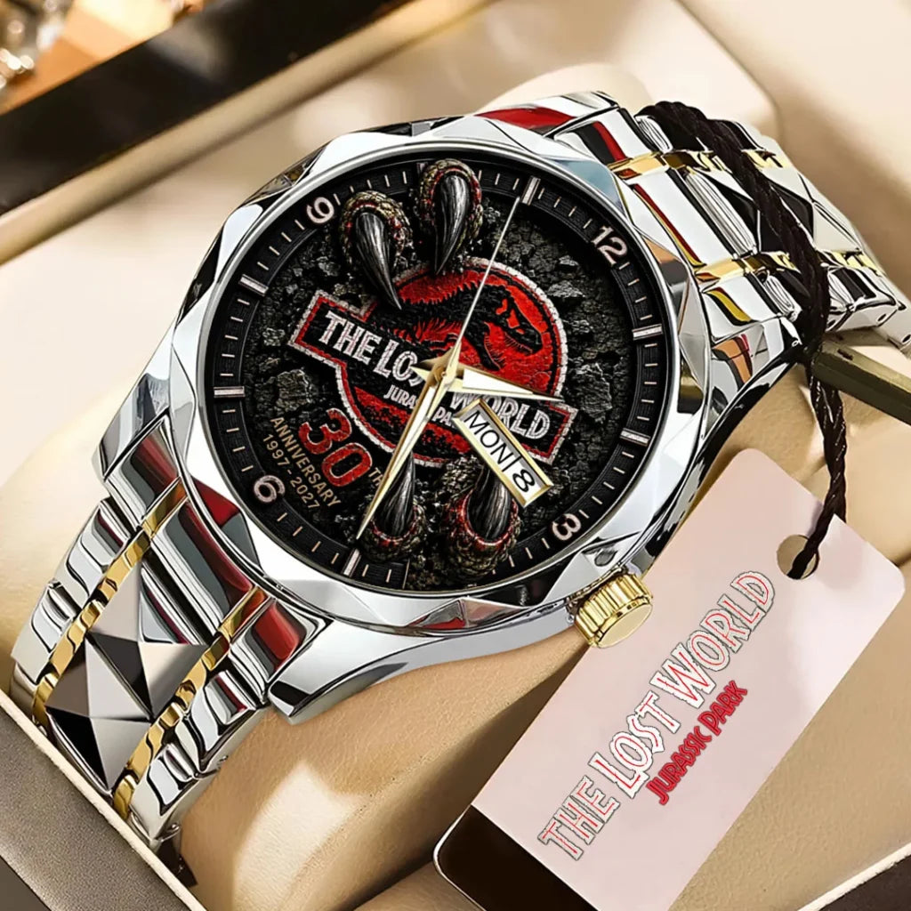 The Lost World: Jurassic Park 30th Anniversary Alloy Luxury Quartz Watch - TMTHU8792