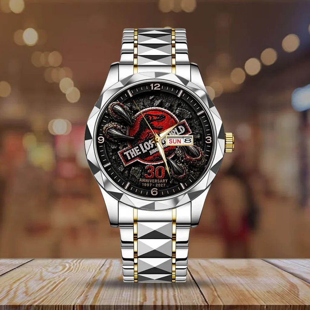 The Lost World: Jurassic Park 30th Anniversary Alloy Luxury Quartz Watch - TMTHU8792