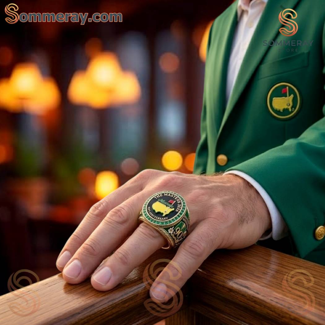 The Masters 2026 90th Anniversary Augusta National Golf Club Ring