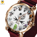 The Nightmare Before Christmas Characters Custom Name Watch