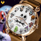 The Nightmare Before Christmas Characters Custom Name Watch