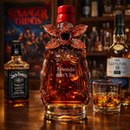 The Other Side Stranger Things Whisky Bottle