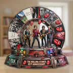 The Rolling Stones 65th Anniversary Custom Shape Acrylic Plaque – TMTHU8787
