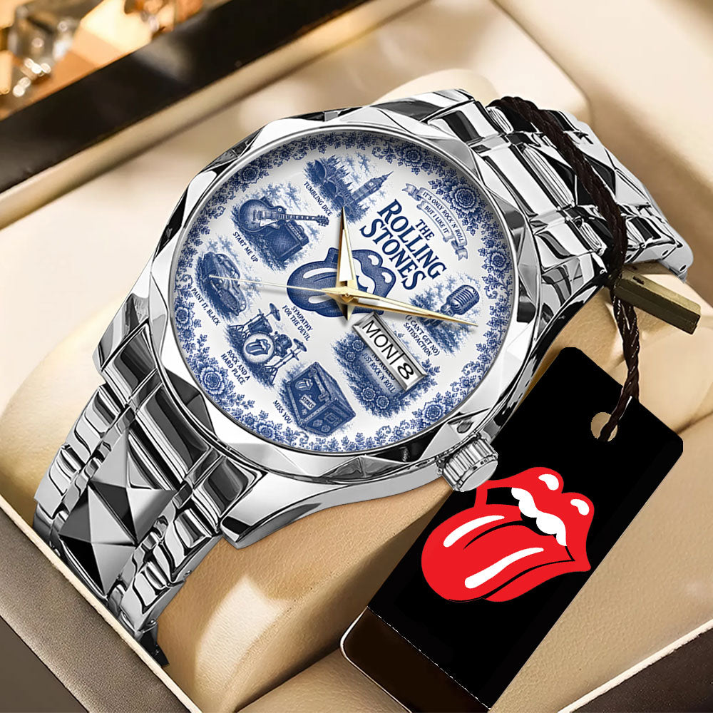 The Rolling Stones Alloy Luxury Quartz Watch - TANTN24476