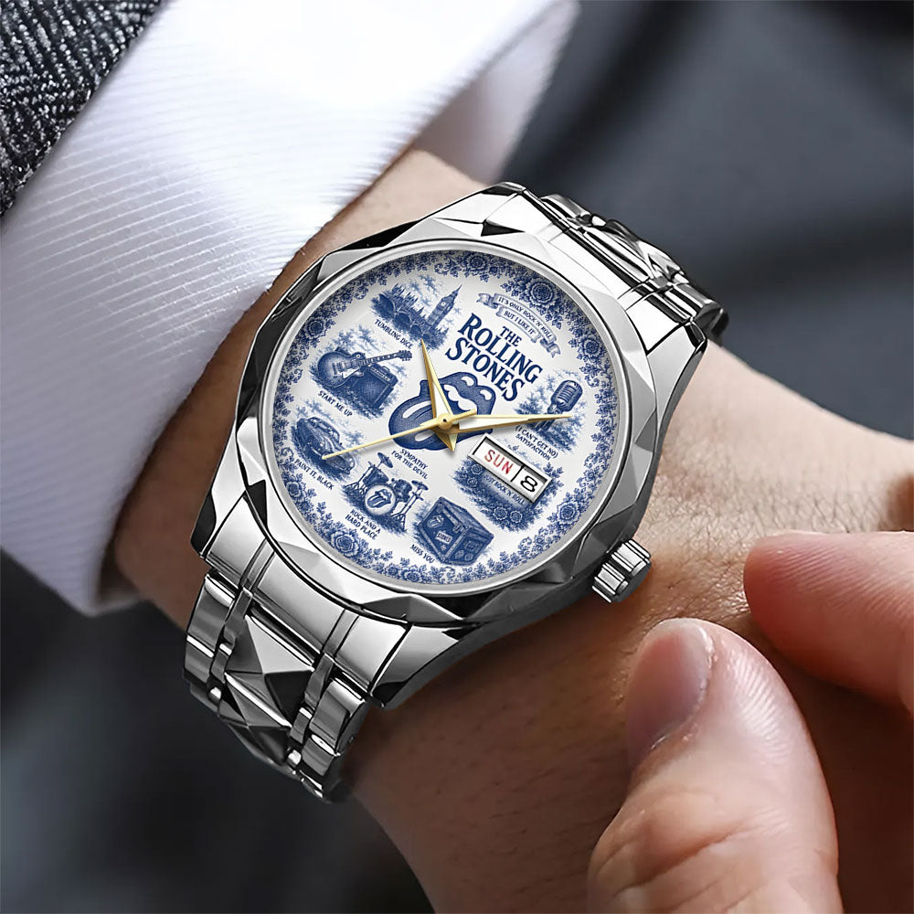 The Rolling Stones Alloy Luxury Quartz Watch - TANTN24476