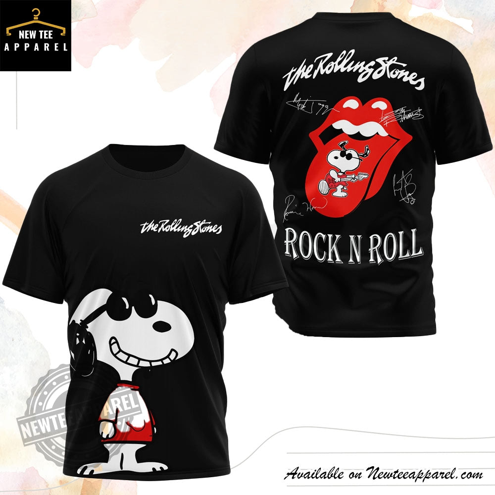 The Rolling Stones Snoopy Shirt