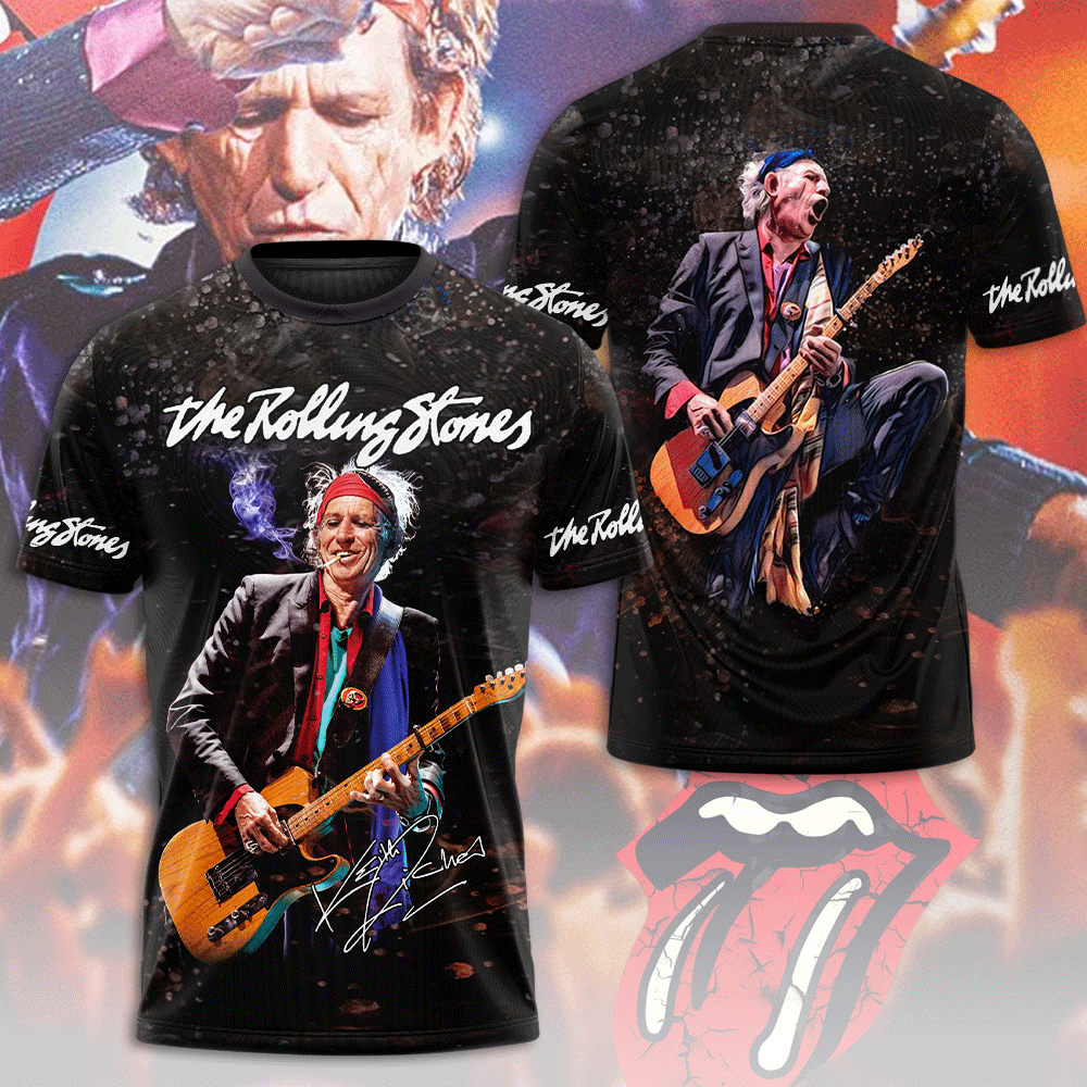 The Rolling Stones x Keith Richards 3D Apparel – MAITM 7179