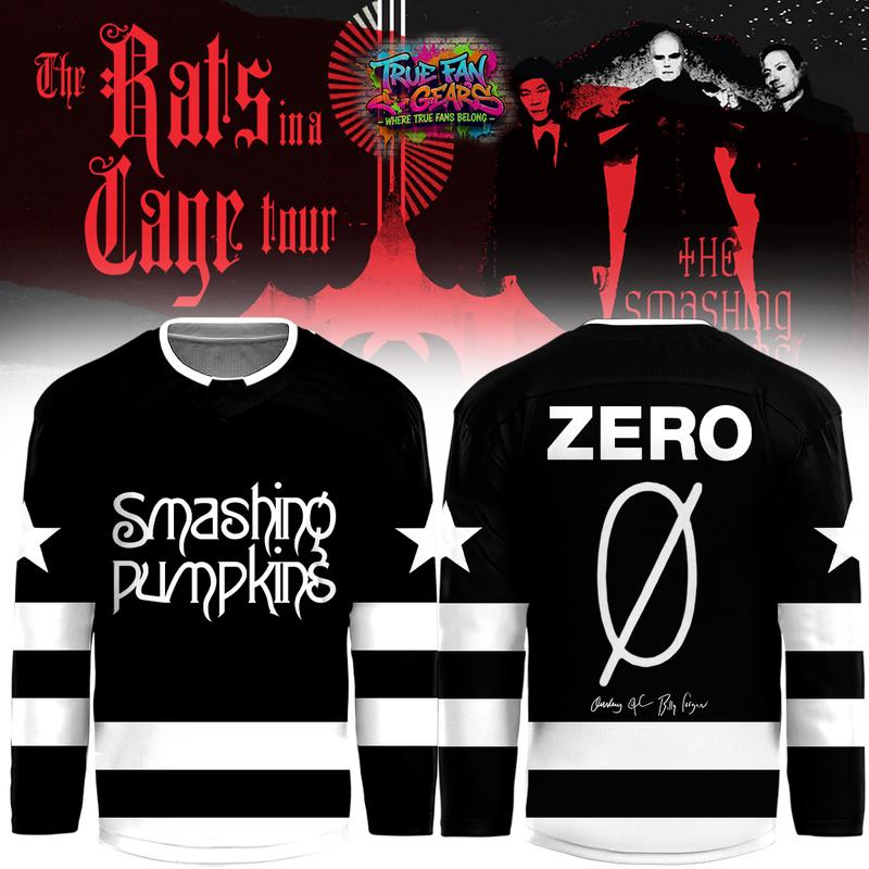 The Smashing Pumpkins The Rats In A Cage Tour 2026 Hockey Jersey