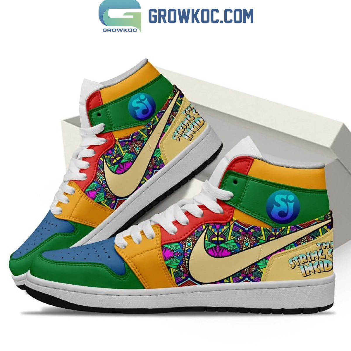 The String Cheese Incident Let’s Go Outside Air Jordan 1 Shoes