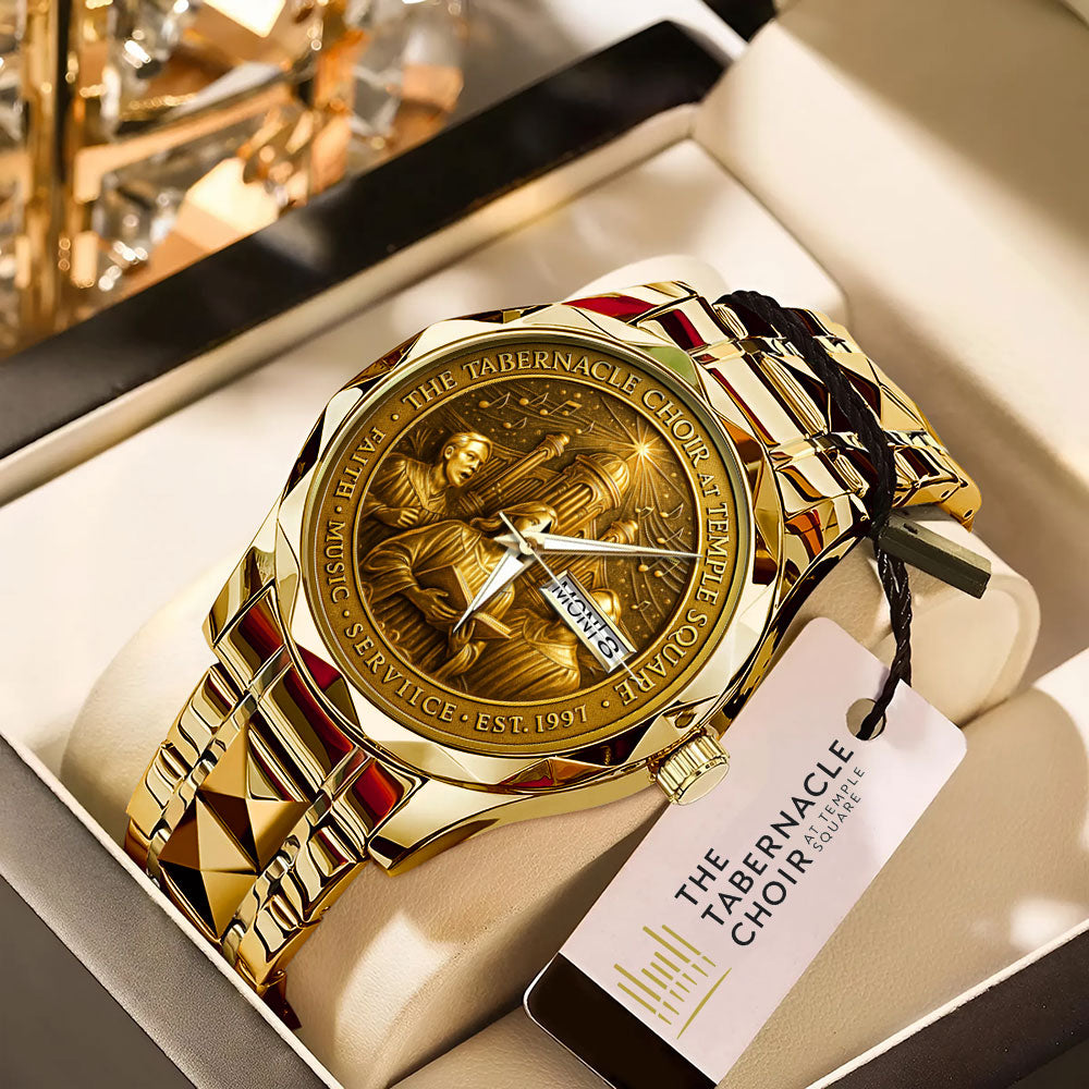 The Tabernacle Choir at Temple Square Alloy Luxury Quartz Watch - TANTN17263