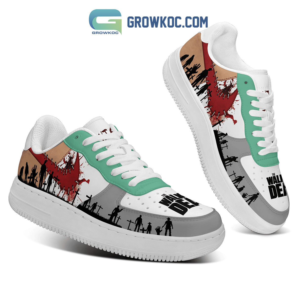 The Walking Dead Don’t Open Dead Inside Monster Air Force 1 Shoes