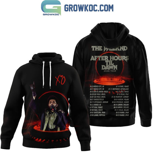 The Weeknd After Hours Til Dawn 2026 Tour Hoodie T-Shirt