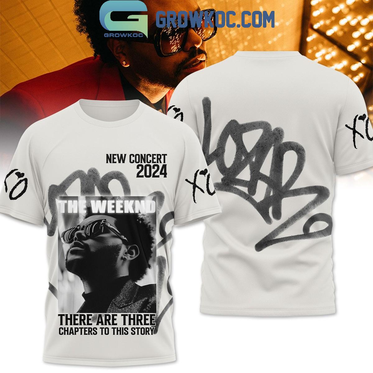 The Weeknd There Are Three Chapters To This Story 2024 Concert Hoodie T-Shirt