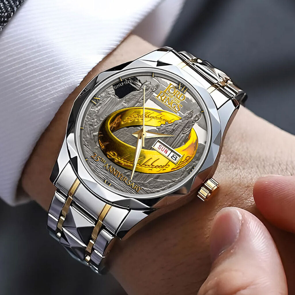 The Lord Of The Rings 25th Anniversary Alloy Luxury Quartz Watch - TMTHU2773
