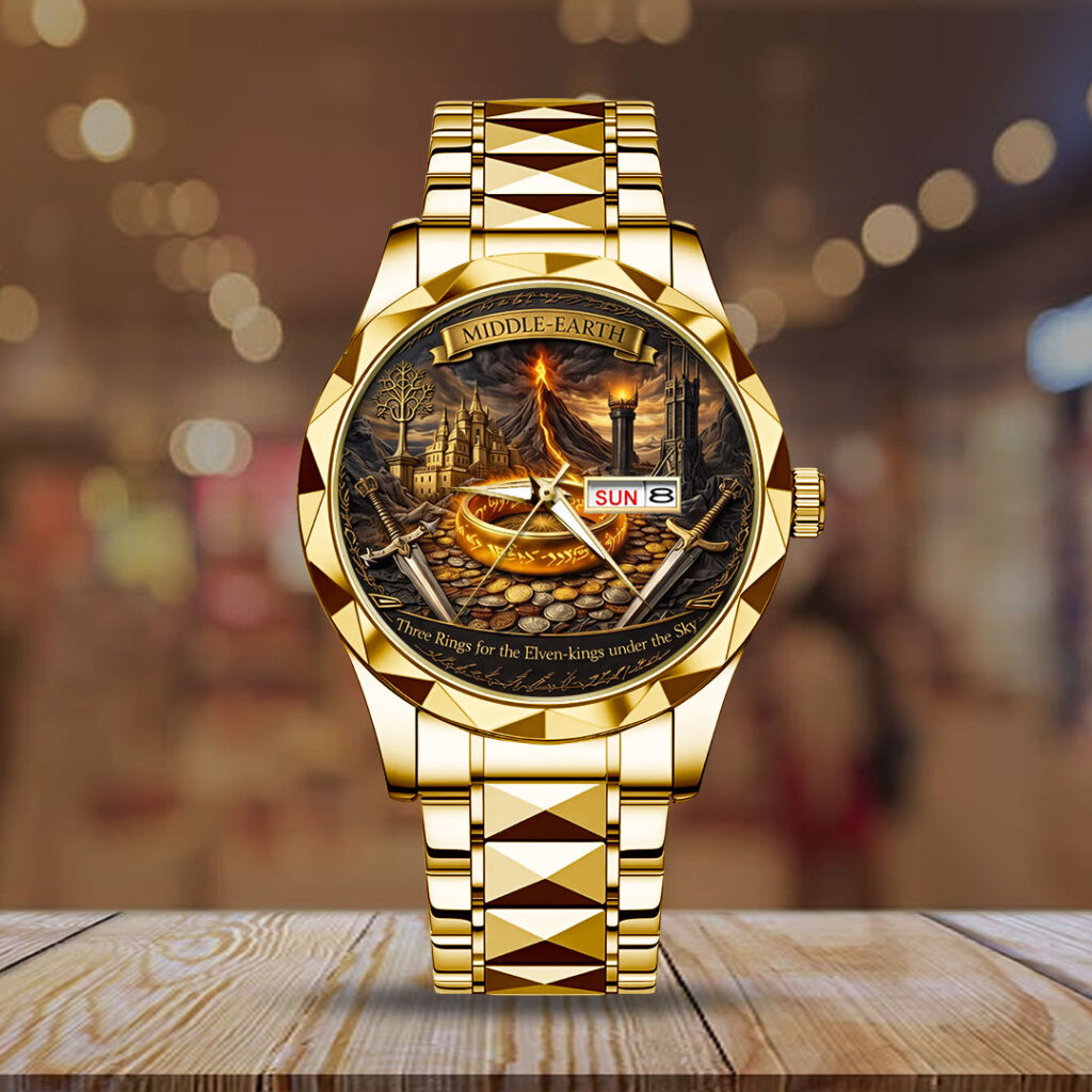 The Lord of the Rings 25th Anniversary Alloy Luxury Quartz Watch - TMTHU4331