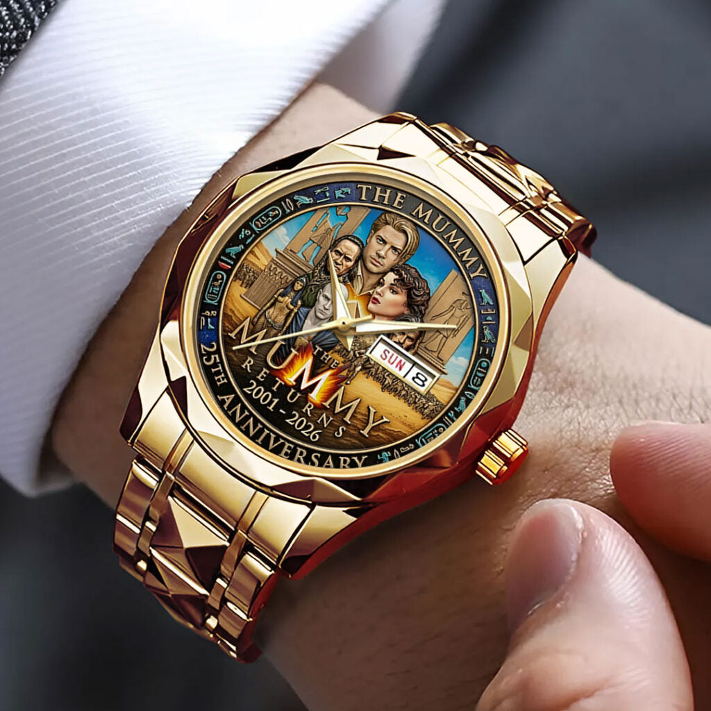 The Mummy Returns 25th Anniversary Alloy Luxury Quartz Watch - TMTHU4014