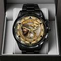There Is No Greater Love Than This Black Stainless Steel Watch - TANTN24702
