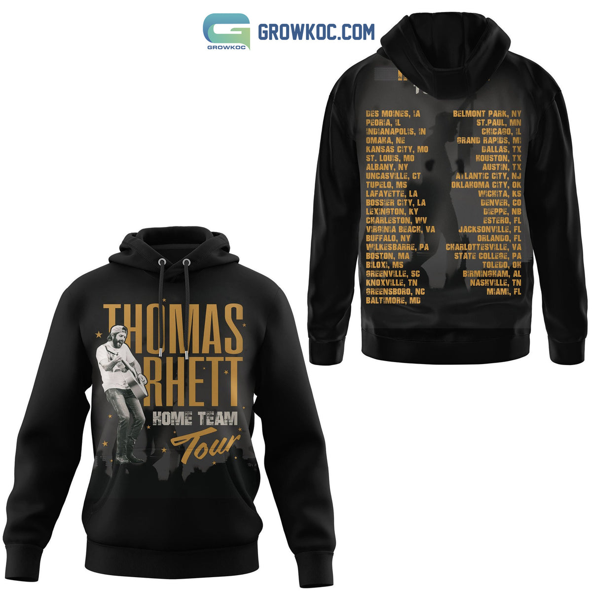 Thomas Rhett Home Team Tour 2023 Hoodie T Shirt