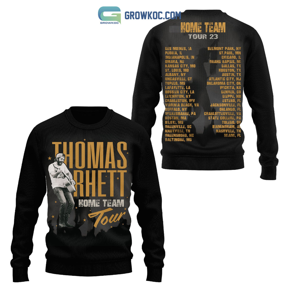 Thomas Rhett Home Team Tour 2023 Hoodie T Shirt