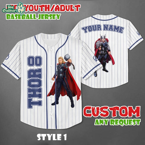 Thor Avengers Encore Baseball Jersey