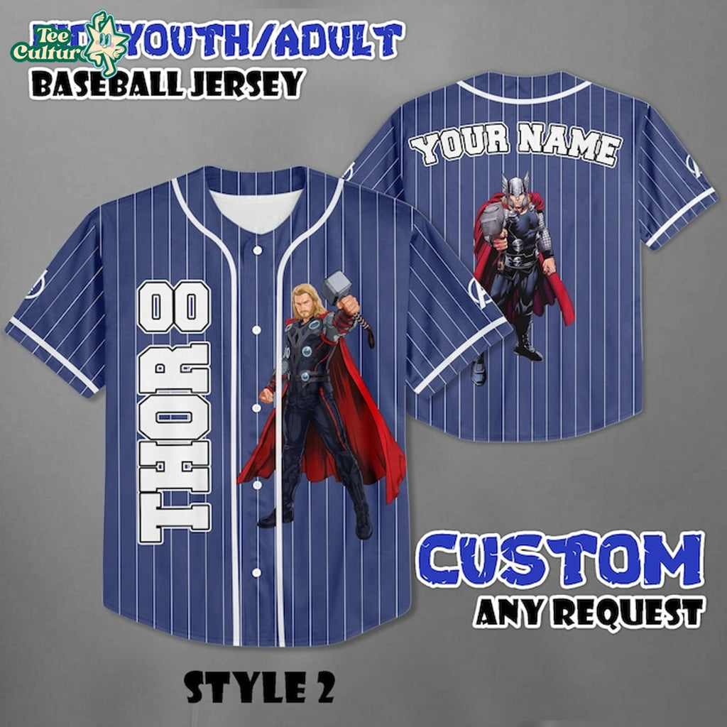Thor Avengers Encore Baseball Jersey