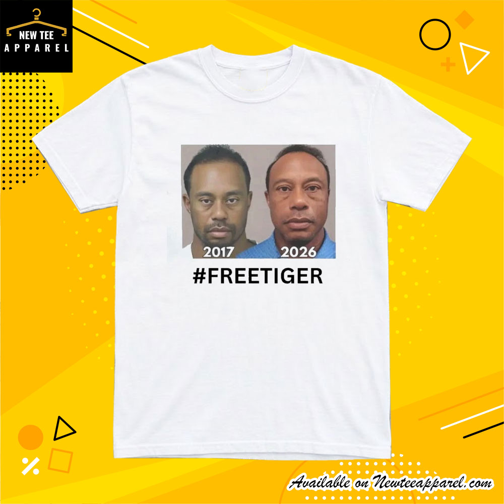 Tiger Woods Mugshot 2017 2026 American Shirt