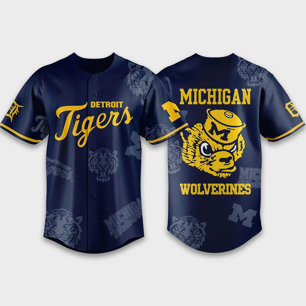 Tigers x Michigan Night Game Jersey 2025