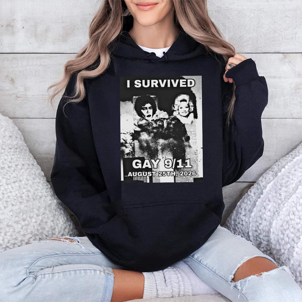 Tim Curry Dolly Parton I Survived Gay 9/11 August 25th 2026 Shirt
