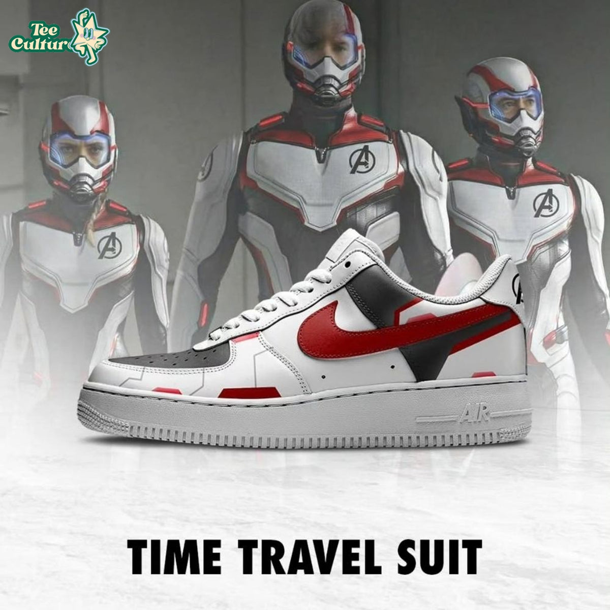 Time Travel Suit Marvel Custom Low Top Shoes