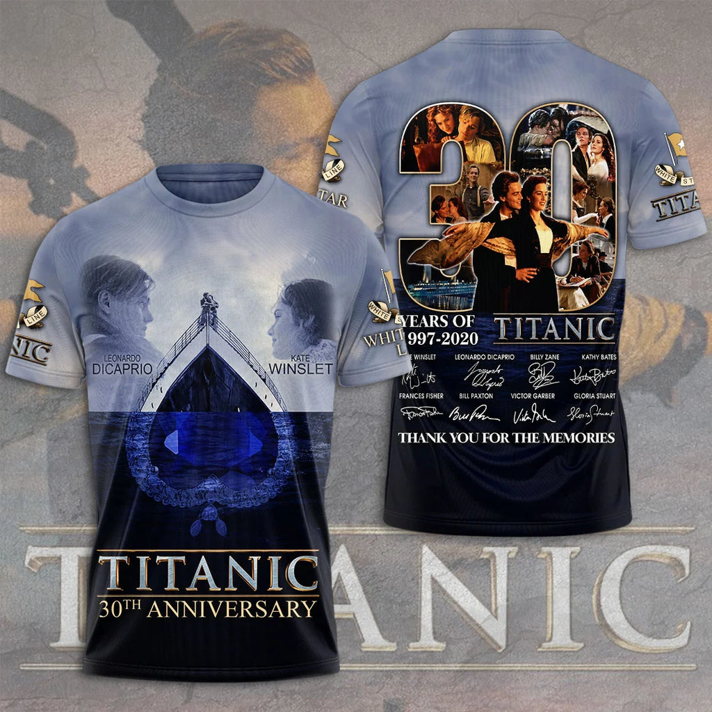 Titanic 30th Anniversary 3D Apparel – TMTHU9018