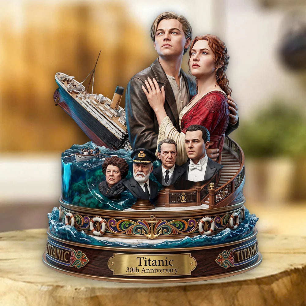 Titanic 30th Anniversary Custom Shape Acrylic Plaque – TMTHU8699
