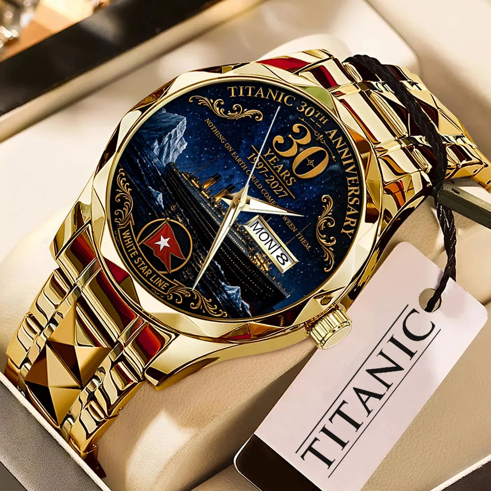 Titanic 30th Anniversary Alloy Luxury Quartz Watch - TMTHU8884