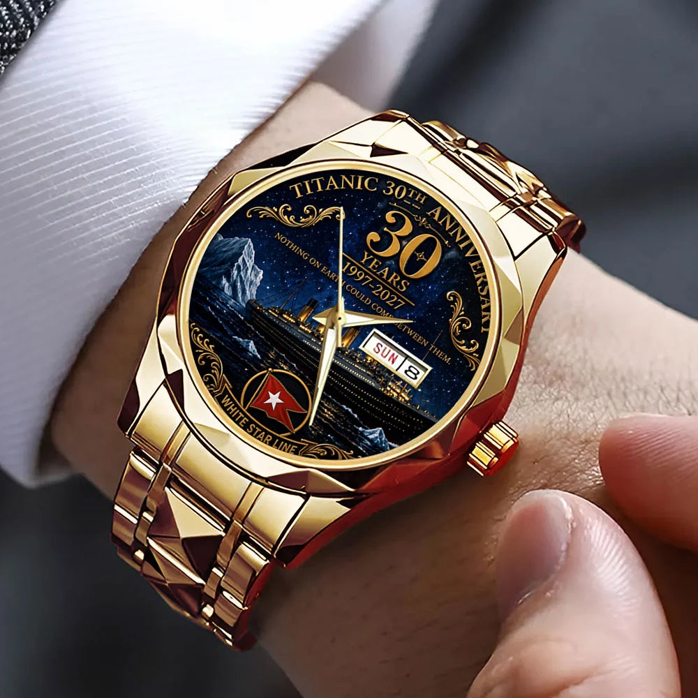 Titanic 30th Anniversary Alloy Luxury Quartz Watch - TMTHU8884