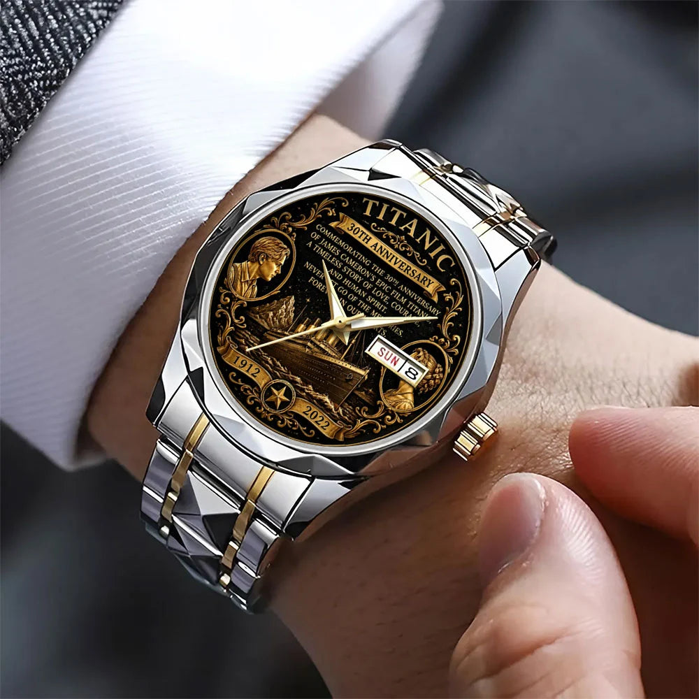 Titanic 30th Anniversary Alloy Luxury Quartz Watch - TANTN25315