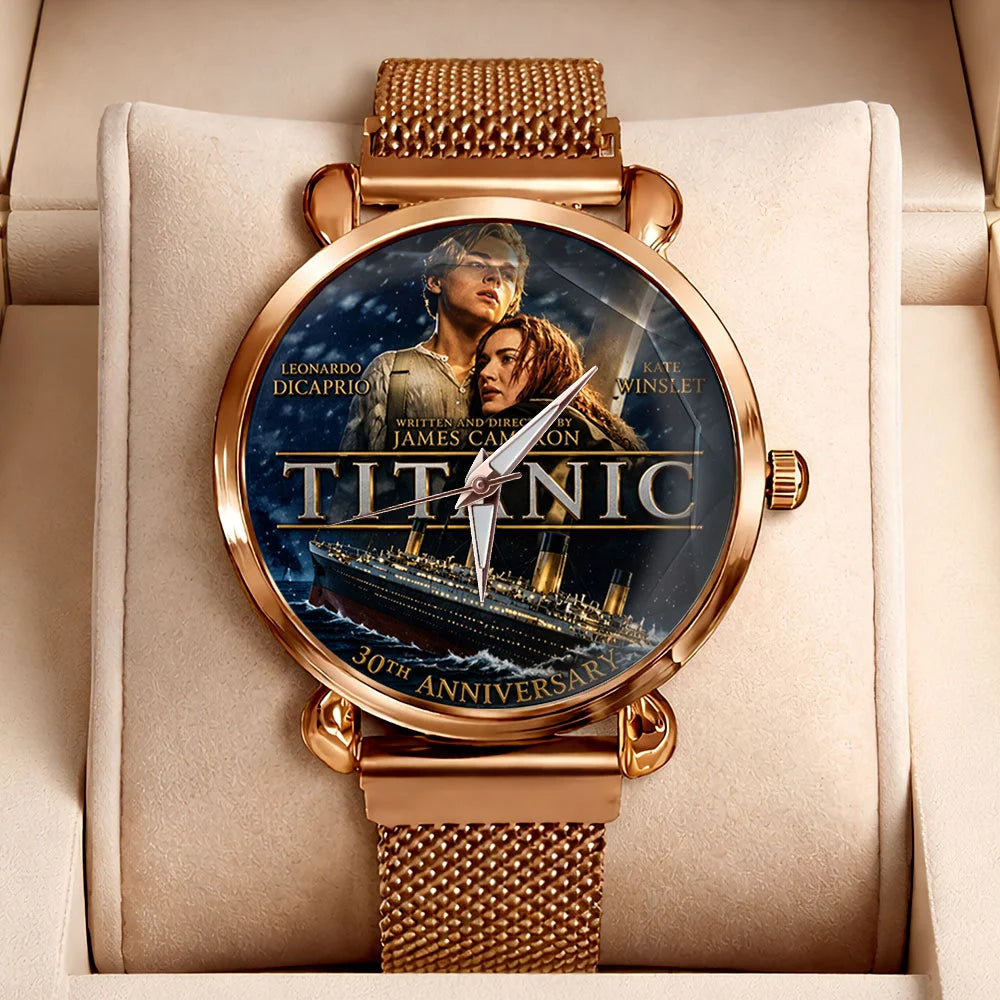 Titanic 30th Anniversary Mesh Strap Quartz Watch - TMTHU8883