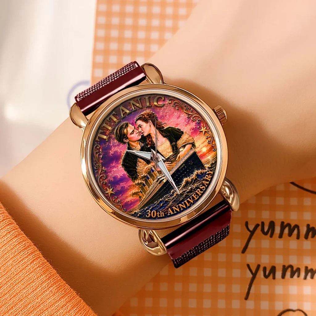 Titanic 30th Anniversary Mesh Strap Quartz Watch - HOATT20774