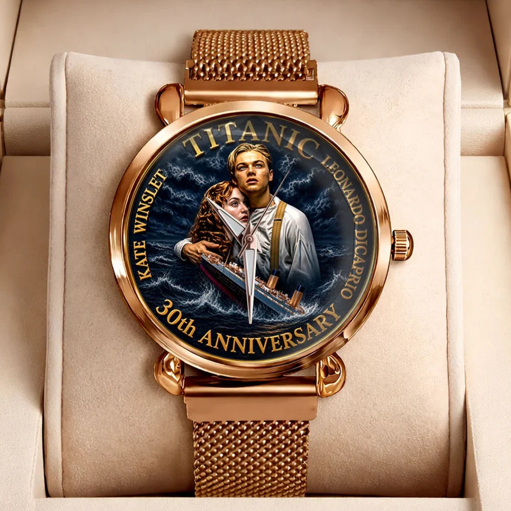 Titanic 30th Anniversary Mesh Strap Quartz Watch - HOATT20775