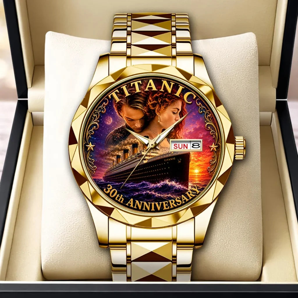 Titanic 30th Anniversary Alloy Luxury Quartz Watch - HOATT20772