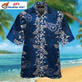 Titans Hawaiian Shirt – Classic Floral And Logo Style