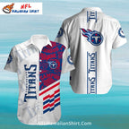 Titans Hawaiian Shirt – Classic League Logo And Red Design