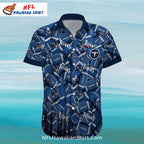 Titans Hawaiian Shirt – Football Pattern Design