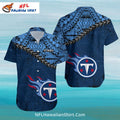 Titans Hawaiian Shirt – Polynesian Tribal Pattern And Logo