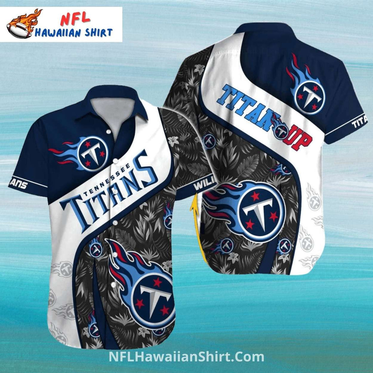 Titans Hawaiian Shirt – Titan Up Bold Design
