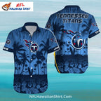 Titans Hawaiian Shirt – Tropical Palms Sunset Design