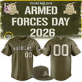 Toledo Mud Hens Armed Forces Day Baseball Jersey