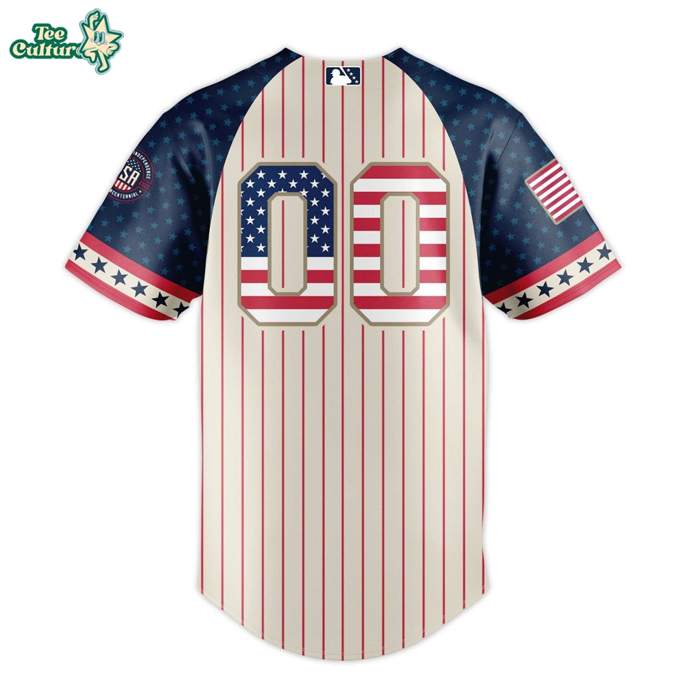 Toledo Mud Hens x 2026 Patriotic America 250th Jersey