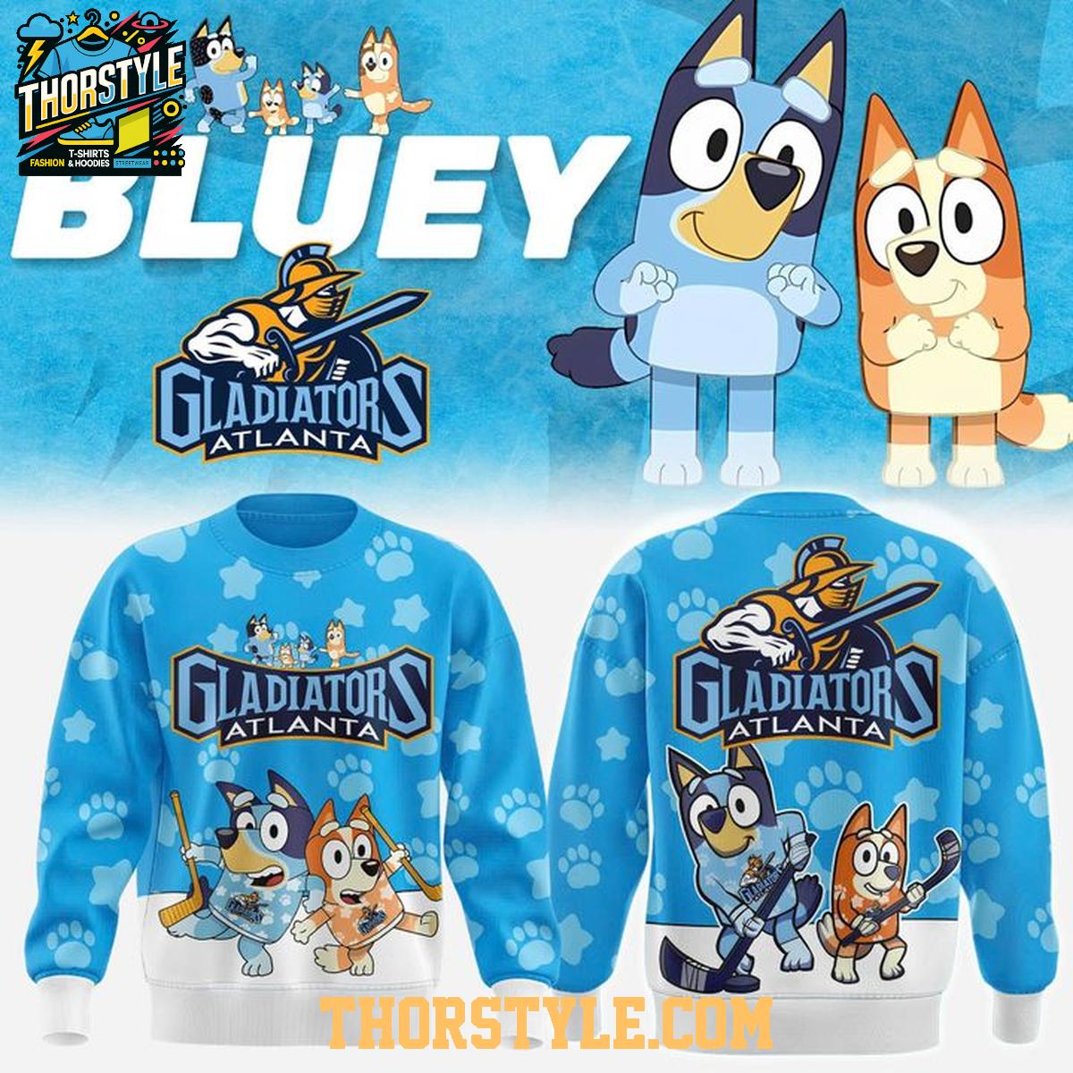 Toledo Walleye Bluey And Bingo Day 2025-2026 Hockey Hoodie T-Shirt