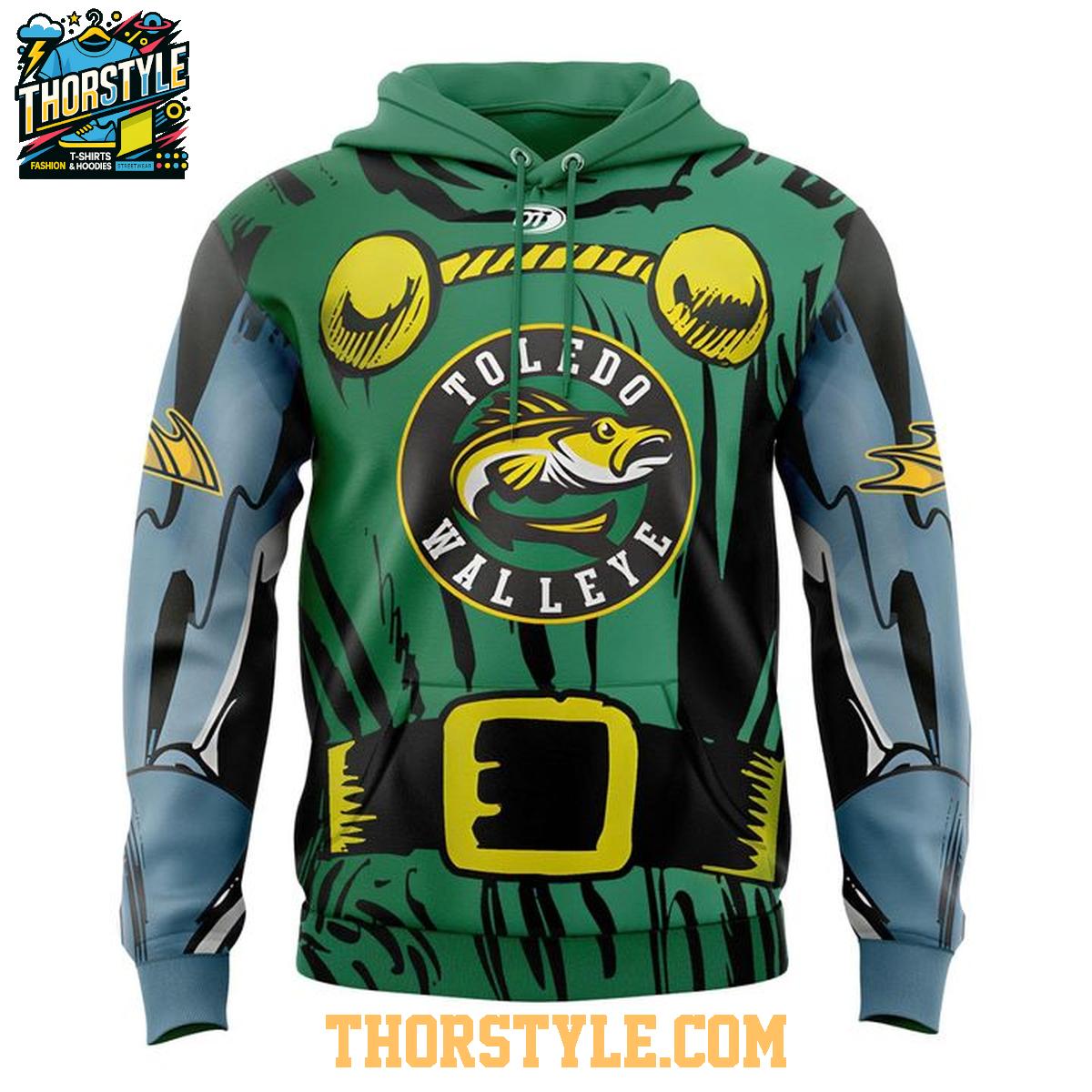 Toledo Walleye Marvel Doctor Doom 2025 Christmas Hoodie T-Shirt